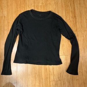 Brand Melville Black Long Sleeve Top
